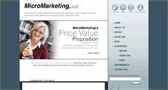 Desktop Screenshot of micromarketing.org